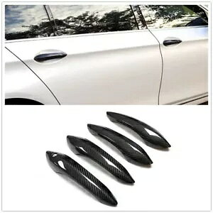 �J�[�{���t�@�C�o�[�h�A�n���h���J�o�[ BMW 5 GT 6 �V���[�Y F10 F07 F06 F12 M5 M6- Carbon fiber door handle cover for BMW 5 GT 6 Series F10 F07 F06 F12 M5 M6- �y���s�A���i�z