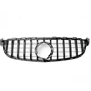 19-21 �x���c C63 C63S AMG �J�����Ȃ��t�����g�O�������C�O�������W�G�[�^�[- For 19-21 Benz C63 C63S AMG Without Camera Front Grille Ventilation Grille Radiator- �y���s�A���i�z