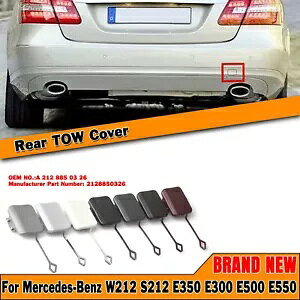 AtbNJo[Lbv ZfXxc W212 S212 2009-12 2010 bh- Rear towing hook cover caps for Mercedes-Benz W212 S212 2009-12 2010 red-