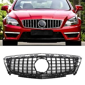 tgop[OWG[^[OZfXxc CLS63 AMG S 12-14 ubN- Front bumper grille radiator grille for Mercedes Benz CLS63 AMG S 12-14 black-
