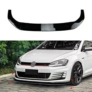 tHNX[QSt 7 MK7 GTI R Rline 2013-16 2014 tgop[X|C[bv- For Volkswagen Golf 7 MK7 GTI R Rline 2013-16 2014 front bumper spoiler lip-