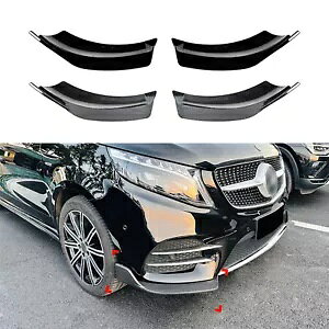 ZfXxc V NX W447 V260 AMG C 2016-20 2018 TChR[i[X|C[- For Mercedes Benz V-Class W447 V260 AMG Line 2016-20 2018 Side Corner Spoiler-