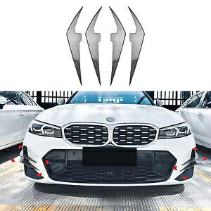 BMW 3 �V���[�Y G20 G21 LCI 2023-2024 �t�����g�o���p�[�T�C�h�x���`���[�V�����g����- For BMW 3 Series G20 G21 LCI 2023-2024 front bumper side ventilation trim- �y���s�A���i�z