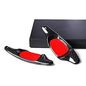 Ԃ̃CeAXeAOzC[VtgbJ[GNXeVgAEfB S3 V- Car interior steering wheel shift rockers extension trim for Audi S3 black new-