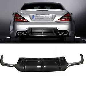 ZfXxc R230 SL63 SL65 AMG 09-2012 2011 Aop[fBt[U[bv- For Mercedes Benz R230 SL63 SL65 AMG 09-2012 2011 rear bumper diffuser lip-