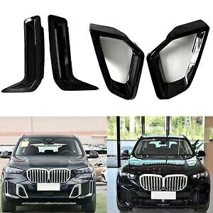 �t�����g�o���p�[�T�C�h�x���`���[�V�����g�������� BMW G05 LCI X5 2023-2024- Front bumper side ventilation trim decor for BMW G05 LCI X5 2023-2024-