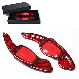 VW St 6 eBOA VbRpԂԓXeAOzC[VtgbJ[GNXeV- Red car interior steering wheel shift rocker extension for VW Golf 6 Tiguan Scirocco-