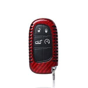 �W�[�v�`�F���L�[�_�b�W�`�������W���[�p�X�}�[�g�P�[�X�L�[�����J�o�[- Smart Case Key Decor Cover For Jeep Cherokee Dodge Challenger- �y���s�A���i�z