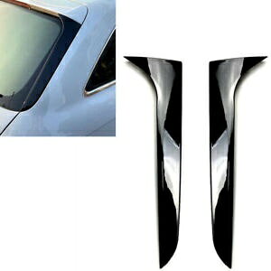 リアウィンドウサイドスポイラーカナードスプリッターアウディ A4 B8 オールロードアバント 2009-16- Rear window side spoiler Canard splitter for Audi A4 B8 Allroad Avant 2009-16-