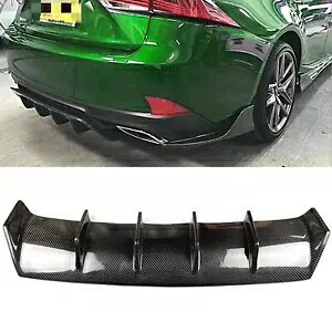 NTX IS350 IS300 X|[cZ_ 2017-2019 Aop[fBt[U[bvV- For Lexus IS350 IS300 Sports Sedan 2017-2019 Rear Bumper Diffuser Lip New-