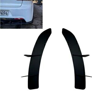AGvbvfBt[U[V[NXvb^[ VW St 6 VI MK6 R 2012 2013 2014p- Rear apron lip diffuser shark splitter for VW Golf 6 VI MK6 R 2012 2013 2014-