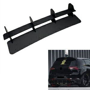 tHNX[Q VW St 7.5 R 2017-2020 pAop[fBt[U[X|C[ ubN- Rear bumper diffuser spoiler for Volkswagen VW Golf 7.5 R 2017-2020 black-
