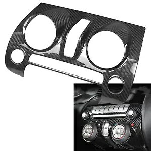 J[{t@Co[Z^[R\[_bV{[hx[V{[J} 2010-15 V- Carbon Fiber Center Console Dashboard Bezel For Chevy Camaro 2010-15 New-