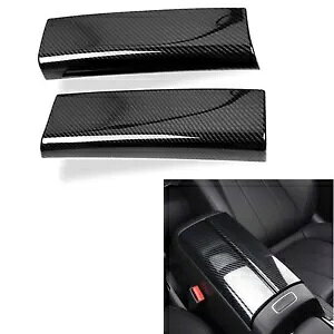 xc GLB X247 2019-2020 A[Xg{bNXXebJ[J[{t@Co[bN- For Benz GLB X247 2019-2020 armrest box sticker carbon fiber look-
