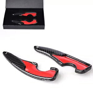 g^ GT86 pubNJ[{t@Co[XeAOzC[VtgbJ[GNXeVg- Black carbon fiber steering wheel shift rockers extension trim for Toyota GT86-