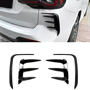 BMW X3 G01 LCI M �X�|�[�c 22-24 ���A�T�C�h�X�v���b�^�[���C������- For BMW X3 G01 LCI M Sport 22-24 rear side splitter ventilation decor black-