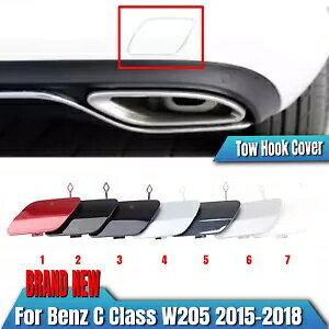 O[ Aop[tbNJo[ xc C NX W205 2015-18p- Grey Rear Bumper Towing Hook Cover For Benz C-Class W205 2015-18-