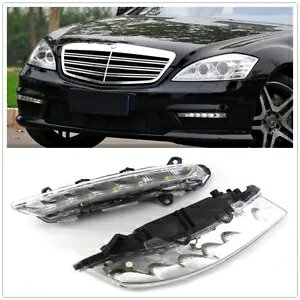 �����Z�f�X S �N���X W221 �t�F�C�X���t�g 2009-2013 �t�����g�t�H�O�����v�����v�V- For Mercedes S-Class W221 Facelift 2009-2013 Front Fog Lights Lamp New- �y���s�A���i�z
