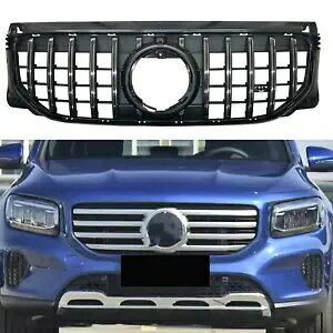 Vo[tgop[OCOZfXxc GLB X247 2024 + 1x- Silver front bumper grille ventilation grille for Mercedes Benz GLB X247 2024 + 1x-