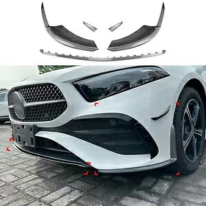 xc W177 A180 A200 A35 AMG 2023-2024 tgop[TChg- For Benz W177 A180 A200 A35 AMG 2023-2024 Front Bumpers Sides Trim-