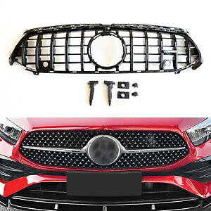 tgop[O xc ANX W177 A180 A200 A35 AMG 2023-24 GT X^Cp- Front bumper grille for Benz A-Class W177 A180 A200 A35 AMG 2023-24 GT style-