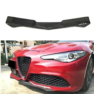 At@I WA X|[c 2016-2022 tgop[X|C[Xvb^[bv 1x- For Alfa Romeo Giulia Sport 2016-2022 front bumper spoiler splitter lip 1x-