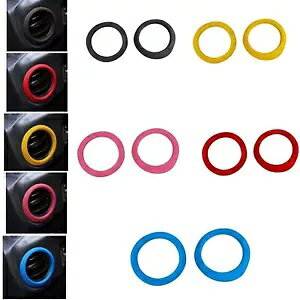 Xo BRZ g^ 86 Ԃ̋CoJo[XebJ[- For Subaru BRZ Toyota 86 car air outlet cover sticker decor red-