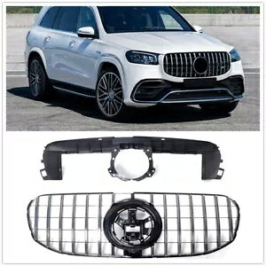 �����Z�f�X�x���c X167 GLS 2020 2021-2024 �t�����g�o���p�[�O���b�h���W�G�[�^�[�O�����V- For Mercedes Benz X167 GLS 2020 2021-2024 front bumper grid radiator grille new- �y���s�A���i�z