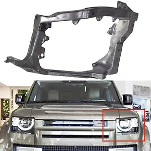 ԍwbhCgt[}EgZbgh[o[fBtF_[ LR131286- Car Left Headlights Frame Mount Set for Land Rover Defender LR131286-
