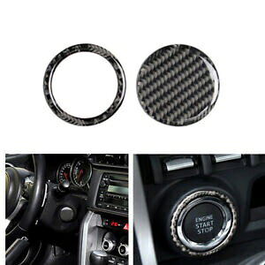 GWX^[gXgbv{^t[gg^ 86 Xo BRZ 2013-17 2014- Engine start stop button frame trim for Toyota 86 Subaru BRZ 2013-17 2014-