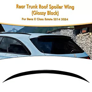gNX|C[ AECO xc E NX GXe[g S214 c[O 2024 ubN- Trunk Spoiler Rear Wing for Benz E Class Estate S214 Touring 2024 Black-