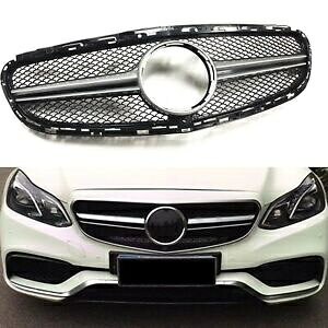 �x���c E �N���X W212 AMG 2014-2016 �t�����g�O�������C�O�������W�G�[�^�[�V����- For Benz E-Class W212 AMG 2014-2016 Front Grille Ventilation Grille Radiator NEW- �y���s�A���i�z