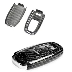 ubNX}[gیJo[L[Jo[AEfB A3 A4 A5 A6 A7 A8- Black smart protective cover key decor cover for Audi A3 A4 A5 A6 A7 A8-