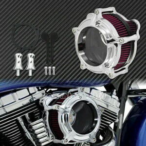 NeB GAN[i[ Ce[N bhtB^[ n[[c[O 2000-07 _Ci 2000 ɓK Clarity Air Cleaner Intake Red Filter Fit For Harley Touring 2000-07 Dyna 2000