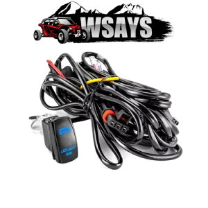 WSAYS |X 1000 ulse oXo[ LED Cgo[XCb`C[n[lX WSAYS For Polaris General 1000 ulse Busbar LED Light Bar Switch Wire Harness