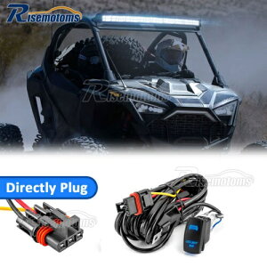 LED Cgo[ vO XCb` C[ Lbg 2024 |X RZR/W[ XP pXoXo[p LED LIGHT BAR Plug Switch Wire Kit For 2024 Polaris RZR/Ranger XP Pulse Busbar