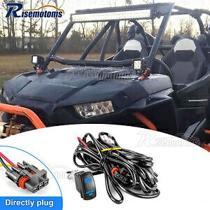 3[h LED Cgo[ XCb` C[ n[lX |X RZR ^[{ R 4 pX oXo[ɓK 3LEAD LED LIGHT BAR Switch Wire Harness Fits Polaris RZR Turbo R 4 Pulse Busbar