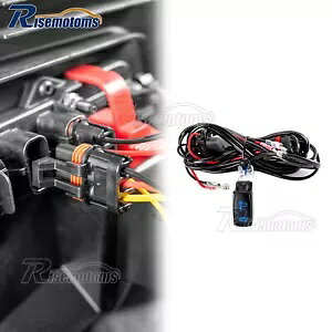 |X RZR v XP 4 pXoXo[ 16 # F_zCbvXCb`C[n[lX For Polaris RZR PRO XP 4 Pulse Busbar 16# Blue Lighted Whip Switch Wire Harness