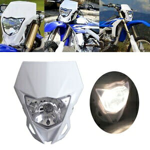 12V Gf[wbhCgAHi/Lo r[tHOCgt}n WR450F/450R WR250X/250F 12V Enduro Headlight w/Hi/Lo Beam Foglight For Yamaha WR450F/450R WR250X/250F