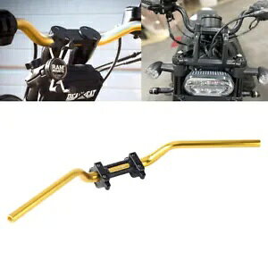 S[h e[p[h nho[ vobN CU[ Lbgt n[[ X|[cX^[ S RH1250S 21upp Gold Tapered Handlebar w/ Pullback Riser Kit For Harley Sportster S RH1250S 21up