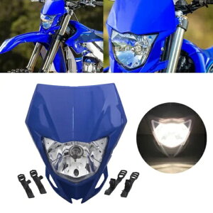 12V HS1 �w�b�h���C�g�u���[�w�b�h�����v���}�n WR450/250 WR450F WR250X WR450R YZ125 12V HS1 Headlight Blue Headlamp For Yamaha WR450/250 WR450F WR250X WR450R YZ125