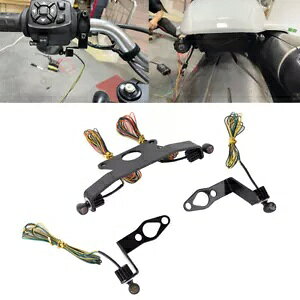 ~j LED tg&A ECJ[ CWP[^[ Cg }Eg uPbgt X|[cX^[ S p Mini LED Front&Rear Turn Signal Indicator Light w/Mount Bracket For Sportster S
