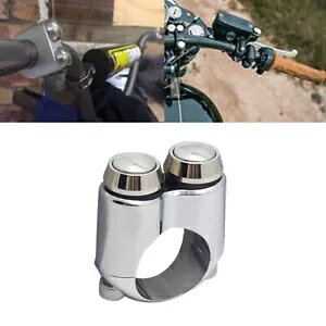 2 {^I[goCnho[ ON/OFF XCb`z[nhRg[^XCb` 2 Button Motorcycle Handlebar ON/OFF Switch Horn Hand Control Momentary Switch