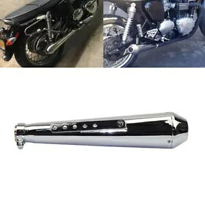 �r�C�}�t���[���K�z���t�R�[���n�[���[�`���b�p�[�J�t�F���[�T�[ BMW LS650 Exhaust Muffler Megaphone Reverse Cone For Harley Chopper Cafe Racer BMW LS650 �y���s�A���i�z