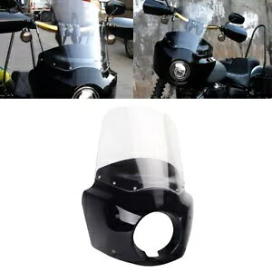 tgtFAO 15 C` NA tgKX Lbg n[[ \teC X^_[h FXST 2018-22p Front Fairing 15" Clear Windshield Kit For Harley Softail Standard FXST 2018-22