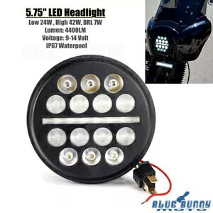 LED ヘッドライト DRL 付きハーレーストリート XG500 XG750 ソフテイル FXLR FXSB FXBB FXDB 用 LED Headlight w/DRL For Harley Street XG500 XG750 Softail FXLR FXSB FXBB FXDB