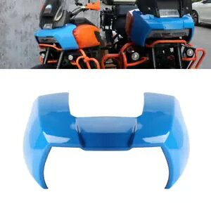�u���[�t�����g�J�E���w�b�h���C�g�t�F�A�����O�K�[�h�n�[���[�p���A�����J RA1250 /S 21-up Blue Front Cowl Headlight Fairing Guard For Harley Pan America RA1250 /S 21-up �y���s�A���i�z