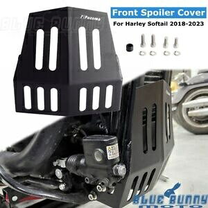 フロントチンスポイラーフェアリングガードハーレーストリートボブFXBB SソフテイルFXBR 18-23用 Front Chin Spoiler Fairing Guard For Harley Street Bob FXBB S Softail FXBR 18-23