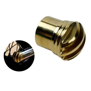 I[hXN[^J 1-3/4 C`OGL][Xg}t[pCv`bv`bp[{o[_Cip Old School Brass 1-3/4" Grilled Exhaust Muffler Pipe Tip For Chopper Bobber Dyna