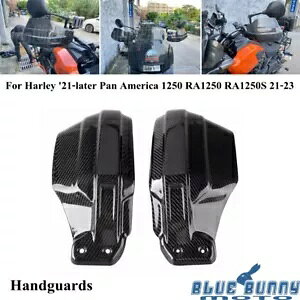 yAJ[{t@Co[nhK[hgXN[n[[pAJ 1250 2021-2023 Pair Carbon Fiber Handguard Widened Screen For Harley Pan America 1250 2021-2023